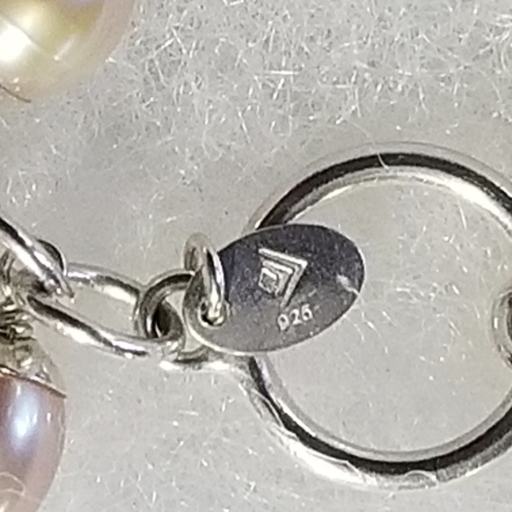SILPADA RETIRED White & Pink CHA CHA bracelet B1072 - Picture 8 of 8